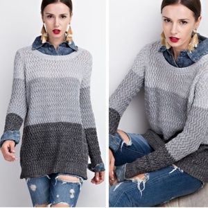 Over-sized Layered Sweater